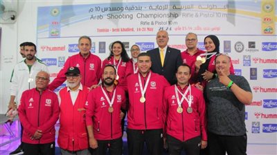 منتخب الرماية يحقق 11 ميدالية متنوعة في البطولة العربية للرماية 2024