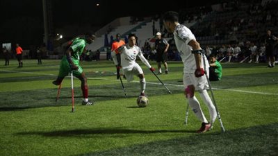 منتخب مصر يكتسح بوروندي ويتأهل لدور الثمانية بالبطولة الأفريقية للساق الواحدة 