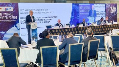 وزير الري: ٤٠٠ مليون إفريقي يفتقرون لإمكانية الوصول إلى مياه الشرب 