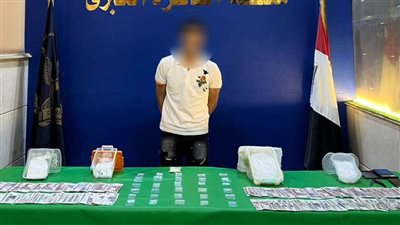 ضبط عنصر إجرامي بالجيزة وبحوزته مخدرات تقدر قيمتها بـ2,5 مليون جنيه
