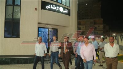 نور الدين: يتفقد مشروع حديقة وفندق الخالدين بعاصمة كفر الشيخ