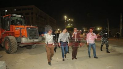 محافظ كفر الشيخ يتفقد أعمال تطوير شارع صلاح سالم 