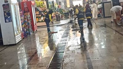 تزامنا مع ارتفاع درجات الحرارة.. إطلاق حملة نظافة مكثفة بمجمع خدمات الدهار