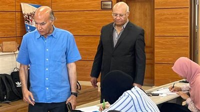القائم بأعمال رئيس جامعة بنها الأهلية يتفقد سير الامتحانات 