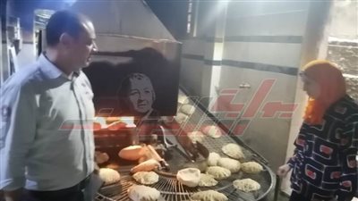 تحرير 10 محاضر تموينية بمطوبس في كفر الشيخ 