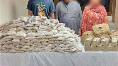 حبس تشكيل عصابى تخصص فى الاتجار بالمواد المخدرة فى القليوبية 