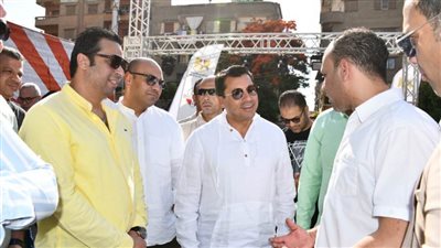 وزير الشباب والرياضة يفتتح بطولة شارعك ملعبك.. بمشاركة 600 لاعب ولاعبة