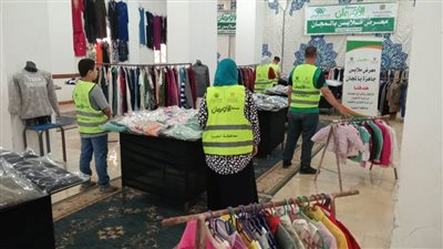 أورمان البحيرة: توزيع 7000 قطعة ملابس في 13 قرية بالبحيرة