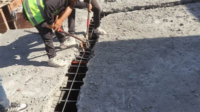 التصدي لتعديات وبناء مخالف في محافظة الغربية