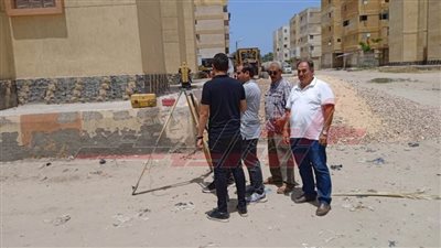 تطوير ورصف شارع المساكن ببلطيم