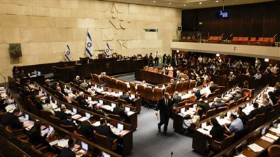 الكنيست الإسرائيلي يصدق بقراءة 