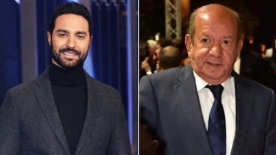 رسالة حب ودعم من كريم فهمي للفنان لطفي لبيب