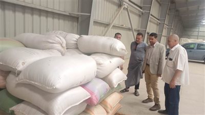 محافظ أسيوط يوجه بمتابعة توريد الأقماح للشون والصوامع ورئيس مركز الغنايم يتفقد شونة البنك الزراعي