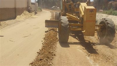 استمرار حملات النظافة وتمهيد الطرق ودعم منظومة الإنارة بمراكز المنيا