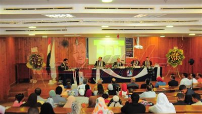 مناقشة أول رسالة ماجستير بكلية الألسن جامعة كفر الشيخ