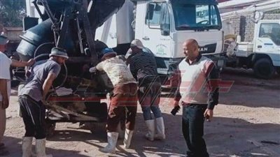 تنفيذ 5 قرارات إزالة لمخالفات البناء بقلين في كفر الشيخ 