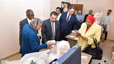 جامعة الوادي الجديد تستقبل لجنة قطاع التمريض بالمجلس الأعلى للجامعات