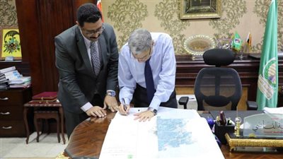 محافظ المنيا يعتمد إحداثيات المباني القريبة من الأحوزة العمرانية