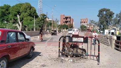 غلق كوبري الهويس بمركز بيلا لإجراء أعمال الصيانة وتوفير الطريق البديل 