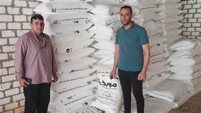 بالصور ضبط 10 أطنان أسمدة زراعية مدعمة محظور بيعها بالبحيرة 