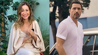 منة شلبي وظافر عابدين يستعدان لتصوير 