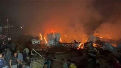 عاجل.. مجزرة إسرائيلية جديدة بمخيم البركسات للنازحين برفح الفلسطينية