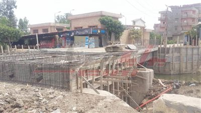 بتكلفة 2.7 مليون جنيه.. بدء أعمال إحلال وتجديد كوبري صروة بقلين