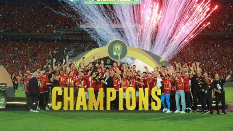 احتفال الاهلى بفوزه