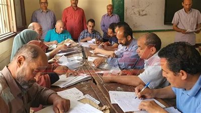 تواصل أعمال تصحيح أوراق الشهادة الإعدادية بالمنوفية