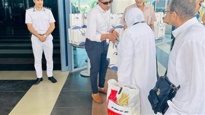 وزير النقل يتابع انطلاق أول أفواج الحج البري من ميناء نويبع البحري 