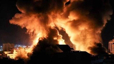 عدوان أمريكي بريطاني على القواعد الحوثية في اليمن 