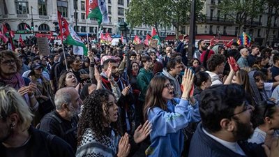فرنسا تشهد أسبوعًا حافلًا بالمظاهرات احتجاجًا على القصف الإسرائيلي على رفح الفلسطينية