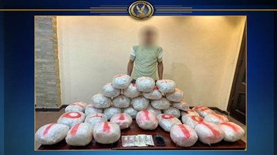 ضبط 4 عناصر إجرامية بحوزتهم مواد مخدرة بقيمة 3.5 مليون جنيه