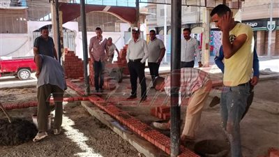 نورالدين يوجه بسرعة الانتهاء من تطوير السوق الحضري الجديد بعاصمة كفر الشيخ