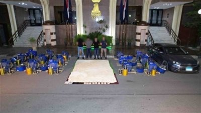 عاجل.. إحباط تهريب كميات من مخدر الكبتاجون قيمتها 87 مليون جنيه