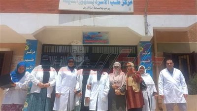 متابعة مستمرة للوحدات الصحية التابعة للرعاية الاساسية بصحة كفر الشيخ