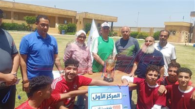 وكيل وزارة الشباب بكفر الشيخ يشهد ختام دوري 