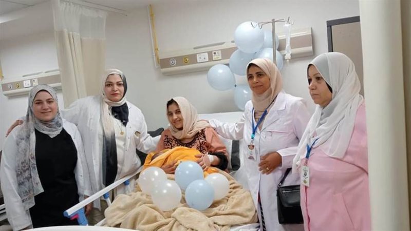 اول حالة ولادة بمستشفى