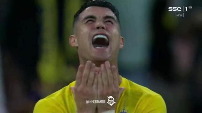 انهيار رونالدو