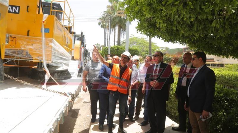 معدات النظافة الجديدة