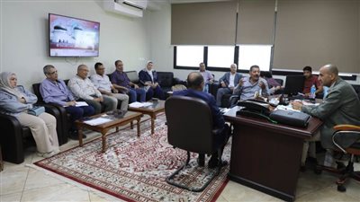 تعزيز منظومة الصرف بمنطقة كوم أبو راضي الصناعية ببني سويف