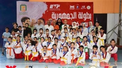 الشرقية تحصد المركز الأول ببطولة الجمهورية لرياضة التايكوندو بومزا -فري ستايل
