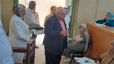 نائب رئيس دمنهور يتفقد لجان امتحانات ذوي الهمم بكلية التربية النوعية بالنوبارية