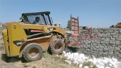 استمرار إزالة التعديات والبناء المخالف بدسوق في كفر الشيخ