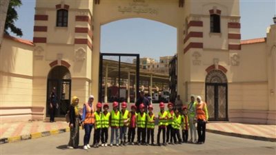 الحماية المدنية بالإسكندرية تستقبل زيارة لطلاب المدرسة المصرية اليابانية