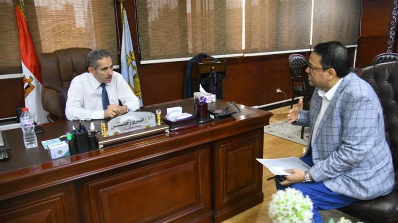 محافظ الغربية خلال