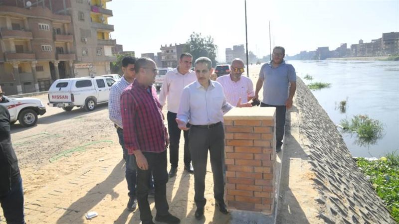 محافظ الغربية خلال