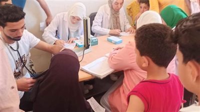 تقديم خدمات طبية وبيطرية وتوعوية للمواطنين بالمجان خلال قافلة سكانية بـ«الدلنجات» 