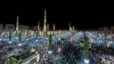 أكثر من 74 مليون مصل في المسجد النبوي خلال الربع الأول من العام الجاري