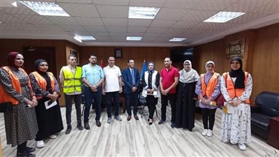 وكيل صحة البحيرة يستقبل وفد صندوق مكافحة وعلاج الإدمان